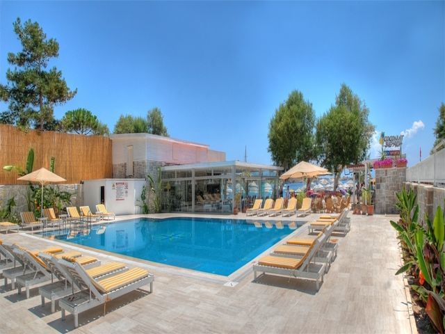 Comfy Room With Shared Pool Near Gumbet Beach Exterior foto